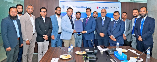 Shahjalal Islami Bank PLC. signed  an agreement with RANCON Motor Bikes Ltd.