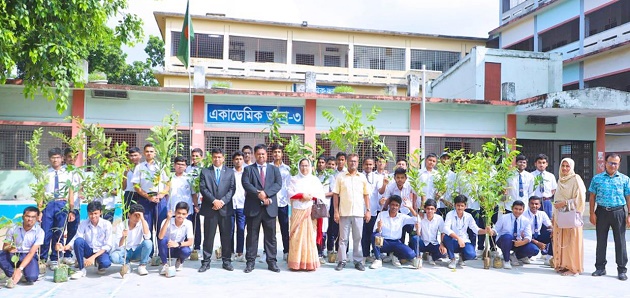 Shahjalal Islami Bank PLC Organized Tree Plantation program in Chuadanga district