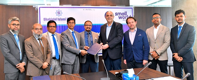 Shahjalal Islami Bank Limited signed a  Remittance Agreement with Small World Financial Services