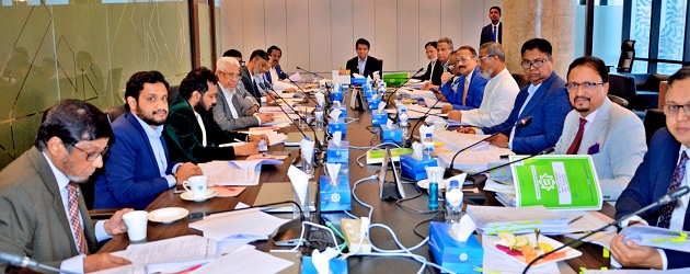 387th Board Meeting of Shahjalal Islami Bank PLC. held